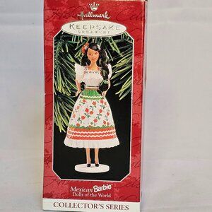 Hallmark Keepsake Mexican Barbie Dolls of the World ornament - 1998 NIB Retired